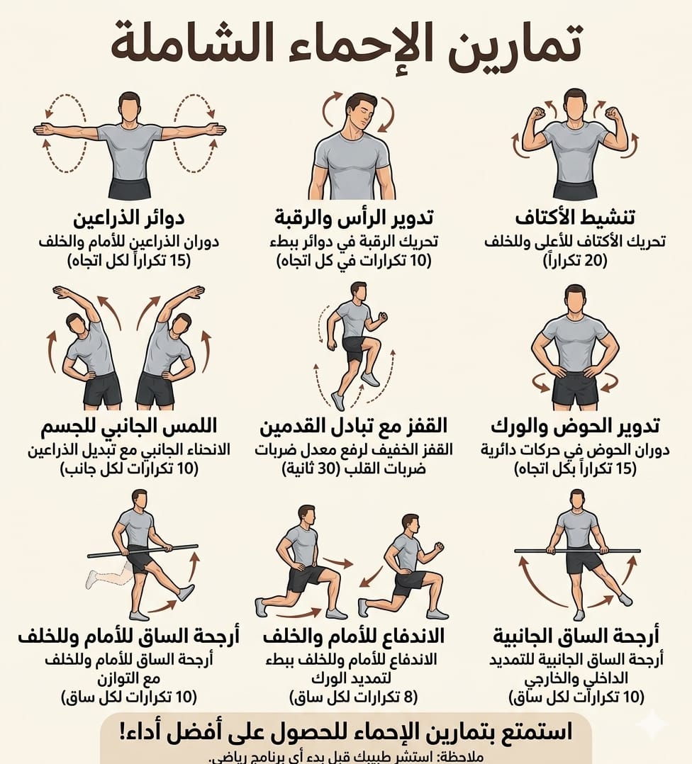 تمارين الإحماء
